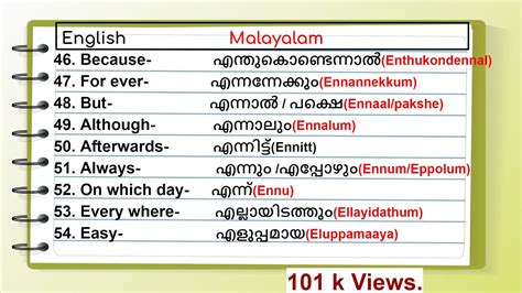 malayalam to english.